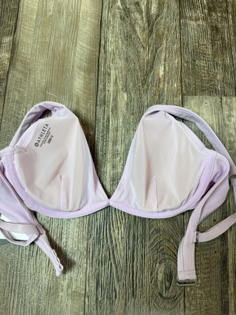 Athleta Lilac Plunge One-Piece Swim - Soft Lavender, 36B/C - Picture 5 of 9